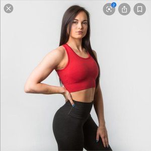 Alphalete Revival Vault Bra • Formula Red - Size M